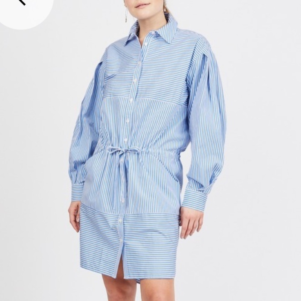 Used Juicy Couture Collard Synch Waist Dress